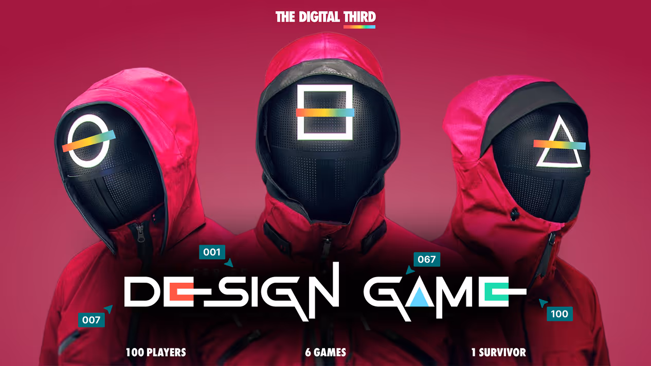 Arena poster for the design game promotion