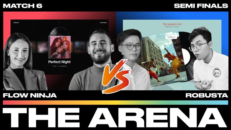 The Arena - Match 6 | Music Streaming Web App Website