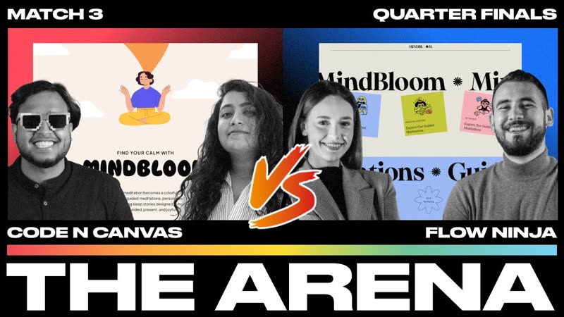 The Arena - Match 3 | Meditation Illustration style website