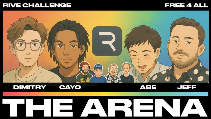 The Arena: Rive Designers Face Off in a 45-Minute Animation Speed Build Challenge