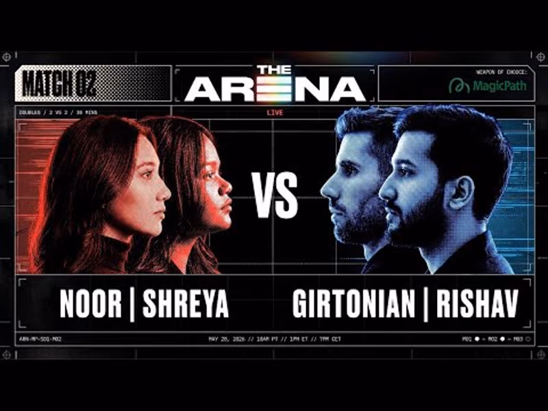 The Arena x MagicPath | Match 2: Doubles | 2v2 Live Design Battle