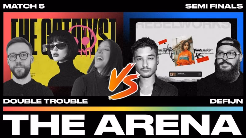 The Arena - Match 5 | Creative Agency Grunge Style Website