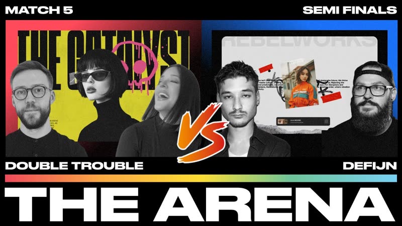 The Arena - Match 5 | Creative Agency Grunge Style Website
